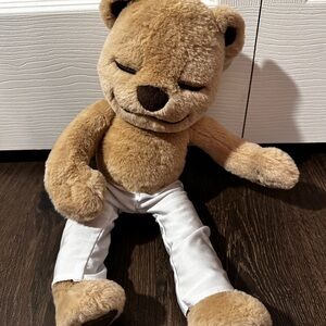 Meddy Teddy Original Meditation Yoga Bear Posable Plush 16" Bendable Stuffed Toy